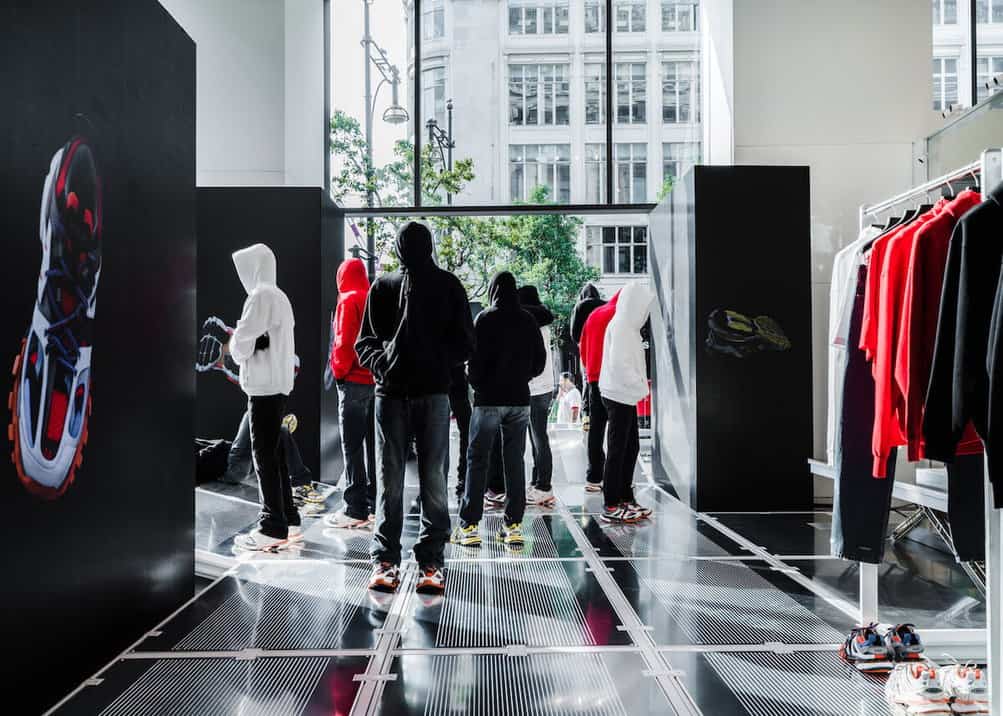 On Your Marks Get Set Go Balenciaga Track launches at Selfridges 10 Magazine